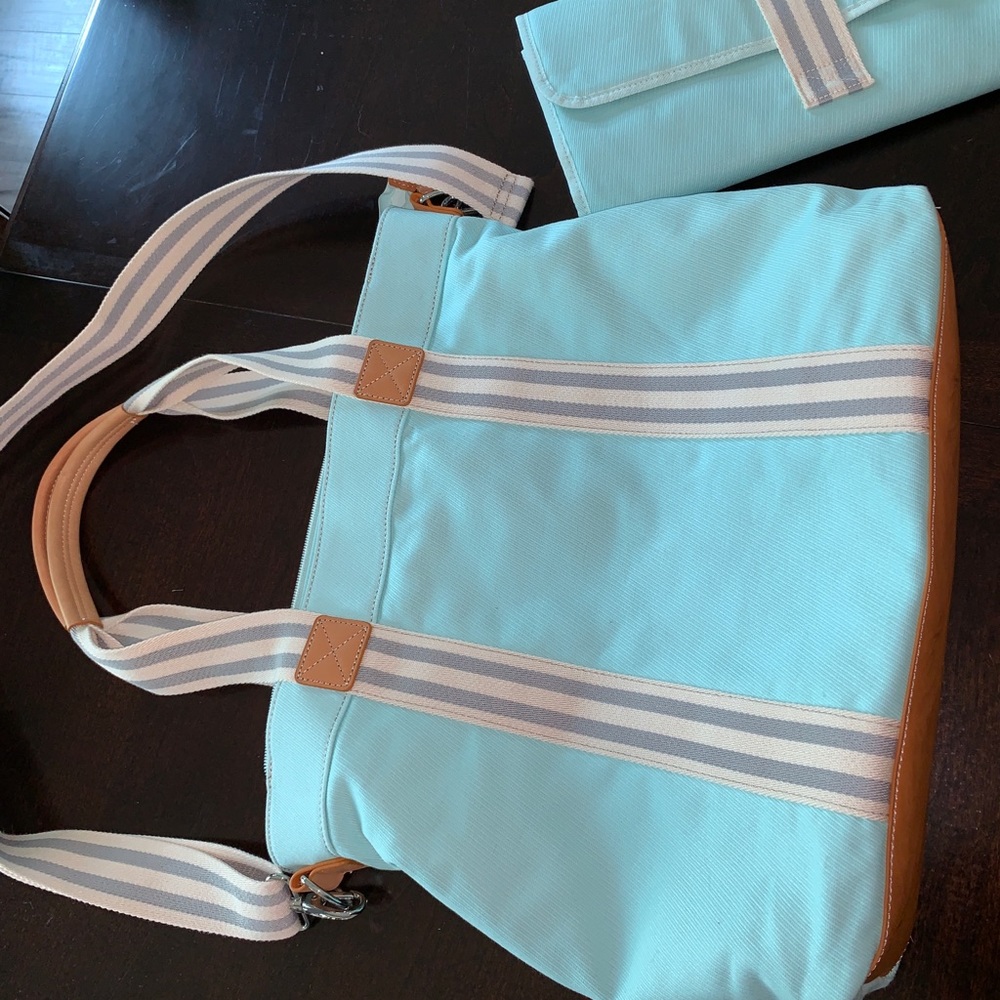 Pottery Barn kids diaper bag.
